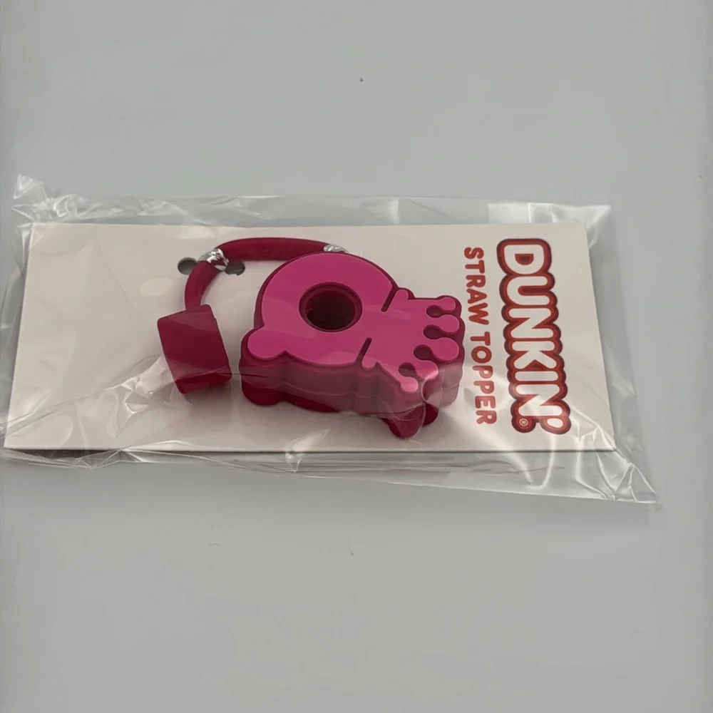 Dunkin DunKings & DunQueens Straw Topper Set‎ Limited Edition NWT